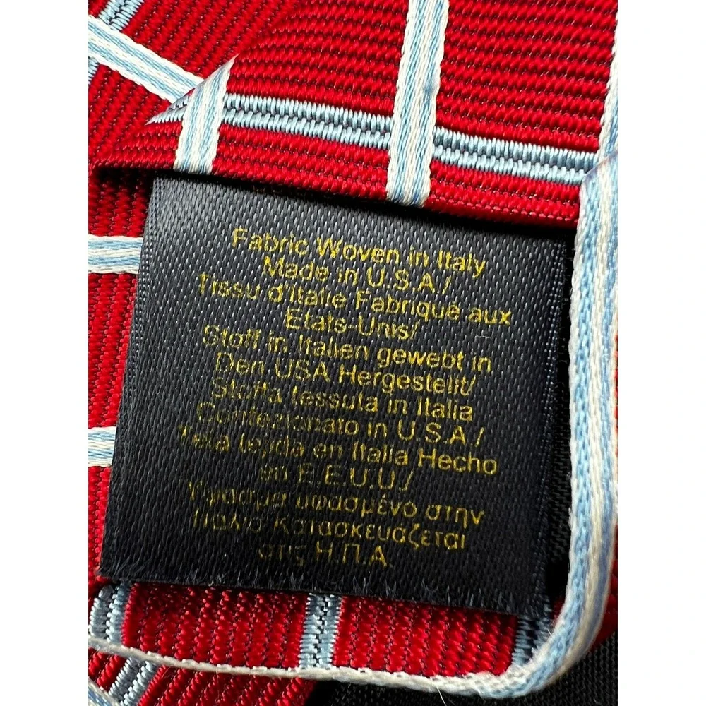 Brooks Brothers Makers and Merchants Silk Men Necktie Multicolor L:58